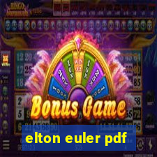 elton euler pdf